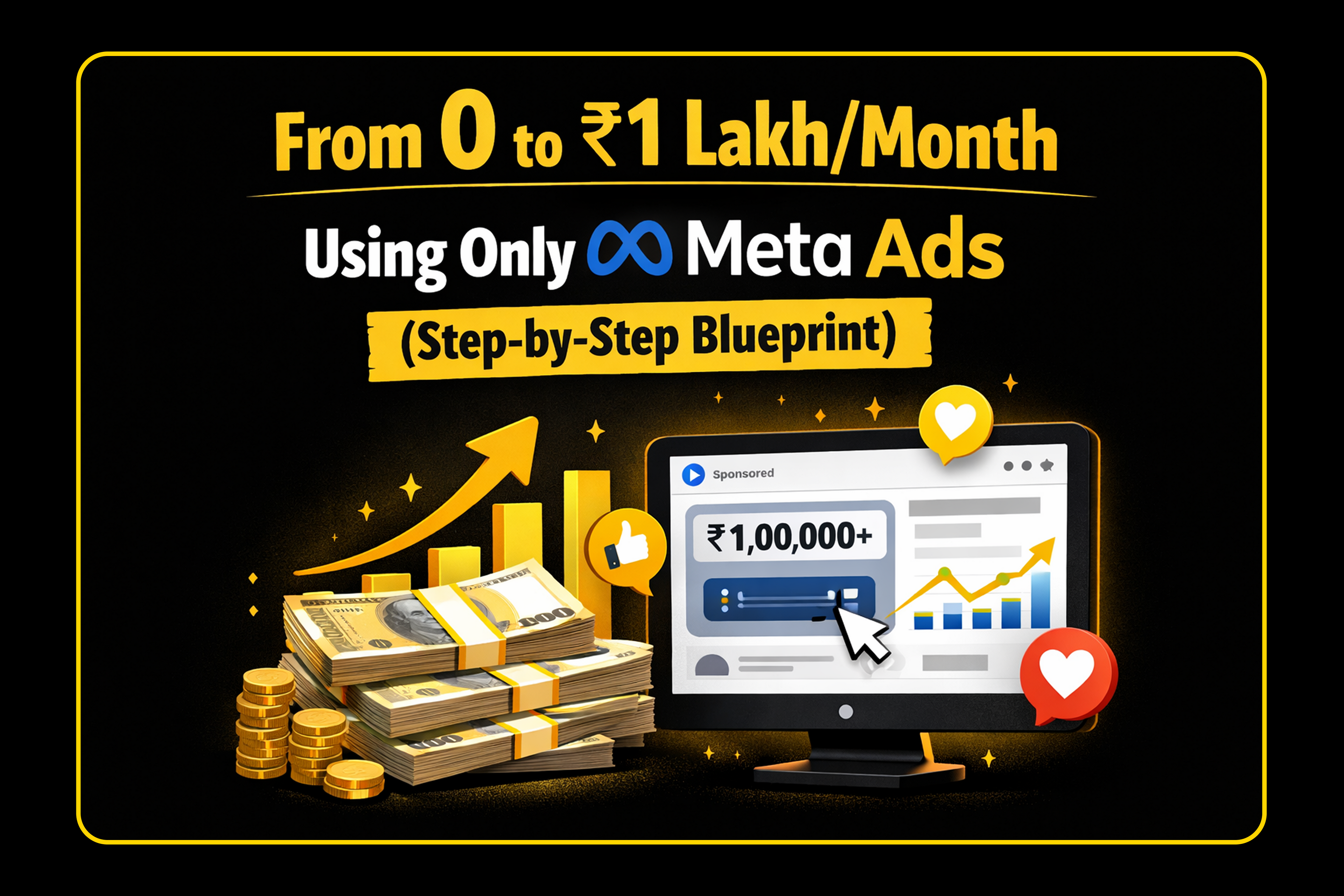 From 0 to ₹1 Lakh/Month Using Only Meta Ads