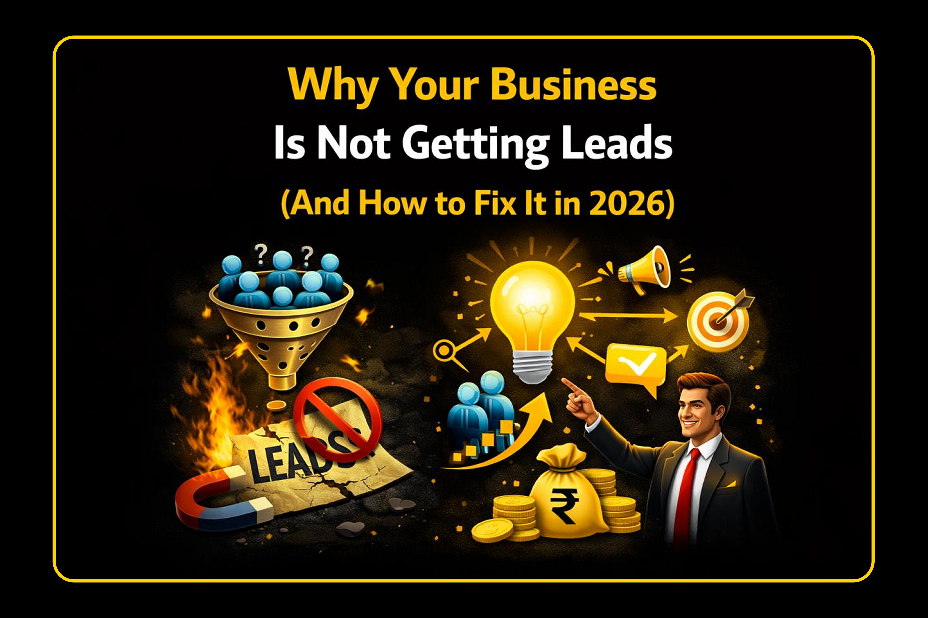 Why Your Business Is Not Getting Leads